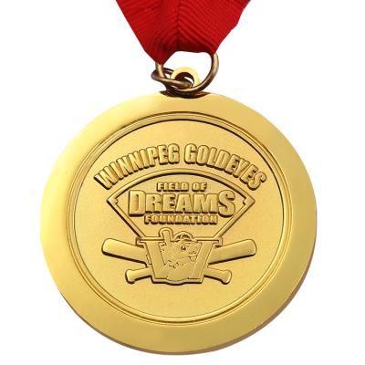 China 3D MetallOGO Metal Custom Sports Gold Medal Europe Custom Award Sports Medal Running Wholesale for sale