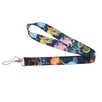 China Zhongshan Sports Custom Printed Polyester Neck Lanyard With Logo Free Sample for sale