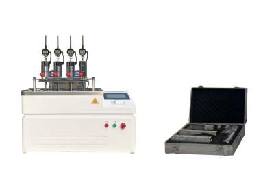 China ASTM D1525 automatic lifting plastic HDT VST softening temperature tester with Four-group test for sale