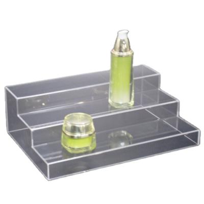 China OEM are Clear Makeup Lipstick Holder Storage Makeup Organizer Glass Acrylic in New Acrylic Cosmetic Box Available for sale