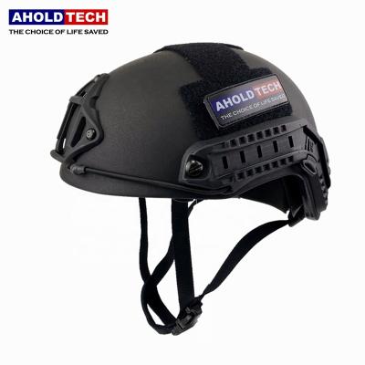 China FAST/HIGH CUT AHOLDTECH F-S01Tactical PE ARAMID ISO NIJ IIIA 3A High Cut Ballistic Helmet For Army Combat Military Police for sale