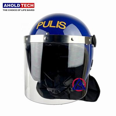 China Used By Police Aholdtech S01 Philippines Visor Full Face ABS+PC Police PNP Anti Riot Helmet for sale