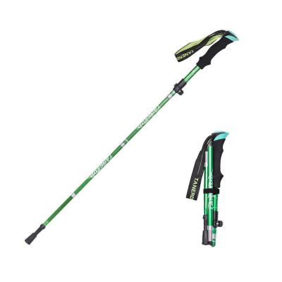 China EVA Quick-Click Adjustable Trekking TR Carbon Foldable Nordic Hiking Canes for sale