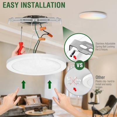 China Surface Mounted Multi Color Mini Kids Bathroom Led Ceiling Light Lamp for sale