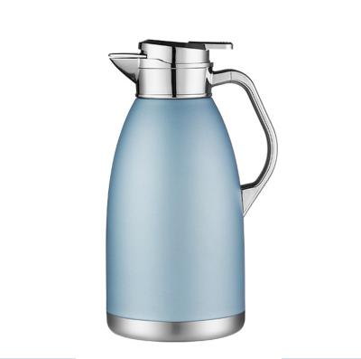 China Sustainable Stainless Steel Thermal Coffee Carafe Double Wall Vacuum Insulated Water Kettle 2300Ml for sale