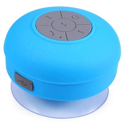 China Cheapest Silicone Bathroom Mini Speaker Audio Suction Cup Wireless Portable Waterproof Shower Speakers Electronic Factory for sale