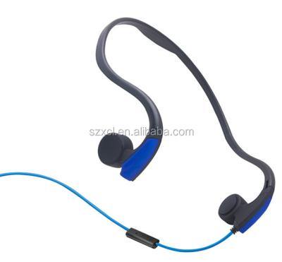 China High Quality Osteoconductive Bone Conduction Wired Headphones Sport Headphones With MIC for sale