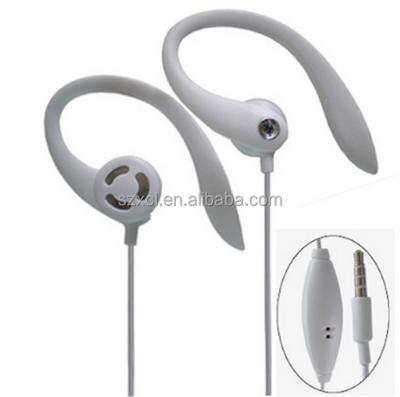 China One-Ear Wired Ear Hook Sport Running Earphone For Mobile Phone for sale