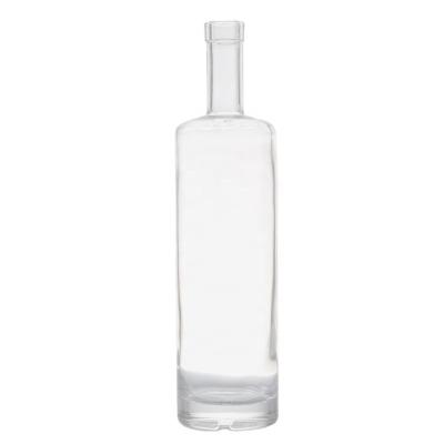 China Transparent Wine Bottle 750ml Long Neck Wine Glass Clear Wine Bottle For Sale for sale