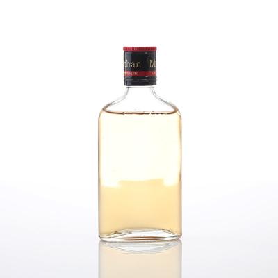 China Beverage Fancy Small Capacity Wine Bottles For Gin Whiskey Liquor Brandy Tequila 375mL 500mL With Screw Cap for sale