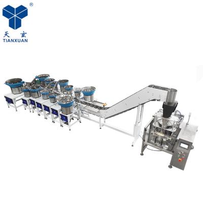 China Food Bag Width 620mm Max Factory Automatic Count Material Packing Machine For Bolts Nuts for sale