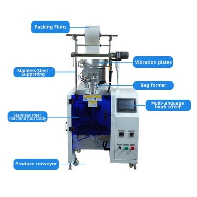 China Multifunctional Food Tablet Screw Packing Machine Customized Individual Automatic Pouch Bag Packing Machine for sale