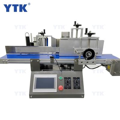 China YTK-150 Desktop Automatic Sticker Labeling Machine for round bottle for sale