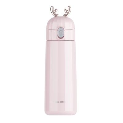 China Eco-friendly animal shape 18 high grade one hand operation function stainless steel luxury vacuum flask for sale