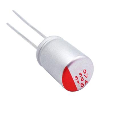 China Epcos Standard Solid Polymer Capacitor Component Electronics Light Aluminum Electrolytic Capacitor Factory Price 16V 330UF 6.3*8 for sale