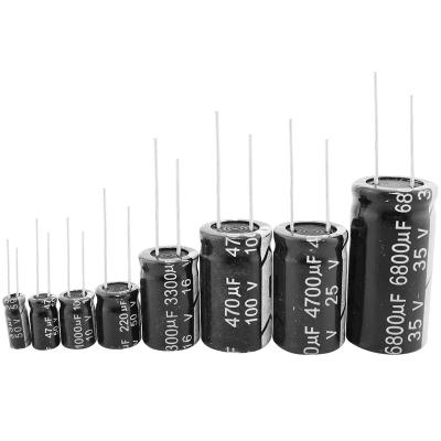 China Lorida OEM Factory 200V 470UF 22*35Mm 4700Uf 250V 600V 1000Uf Standard Aluminum Electrolytic Capacitor for sale