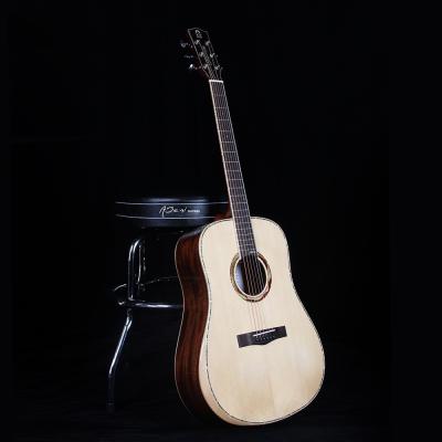 China FIR ABENI AD-S55 Solid Acoustic Guitar, 41 inch Solid Wood Acoustic Guitar, for sale