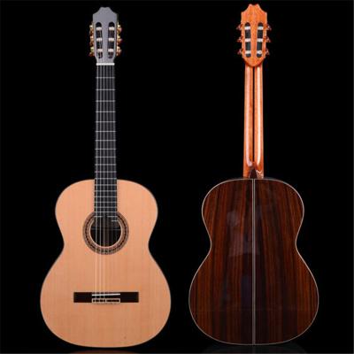 China Solid Cedar or MC160 Mann Master Level flawless handcraft full solid wood classical guitars for sale