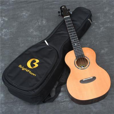 China The Moon BM-3T Impeccable Solid Luminous Superior Ukuleles, Concert Ukulele, Handcraft Ukuleles for sale