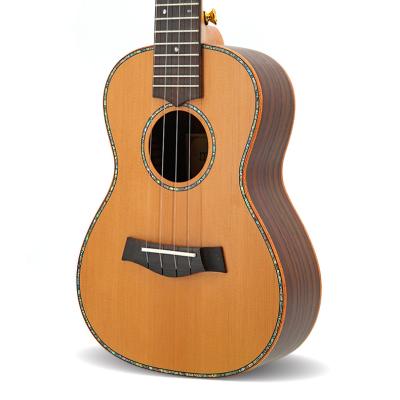 China CS-HS100 Solid Solid Cedar Wood Concert Ukulele, 23 Inch Ukuleles for sale