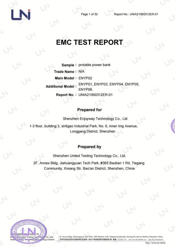 EMC - Dongguan Ecombine Technology Co.,Ltd