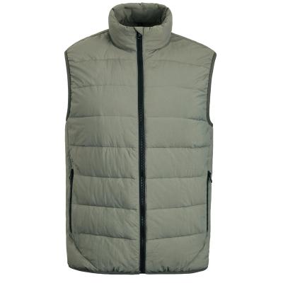 China Logo Down Puffer Vest High Quality Custom Made QUICK DRY Men and Women Down Invest Lightweight Pocket Vest for sale