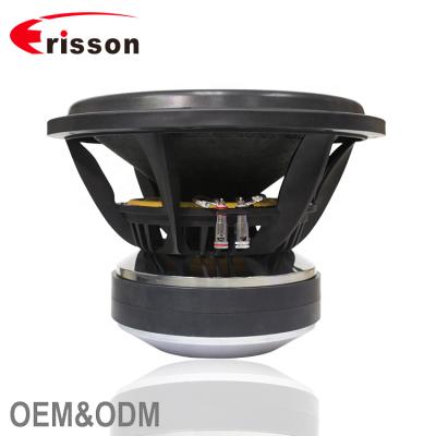 China Aluminun basket car subwoofer spl15 inch subwoofer car audio for sale