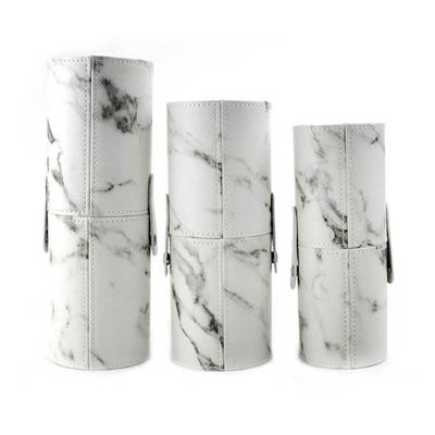 China NATIONAL Hot Sales 3 Size Marble Makeup Brush Organizer Box Makeup Brushes Cylinder for sale