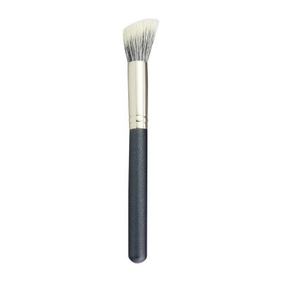 China Angular Blush Custom Print Logo Duo Fiber Stippling Brush Foundation Liquid Foundation Brush Hot Selling Amazon Amazon Best Quality Best for sale