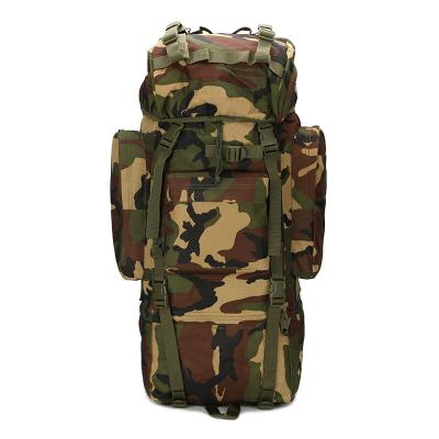 China Las mochilas tácticas militares de la versión de la mejora, viaje del verde caqui continúan la mochila con la cubierta de la lluvia en venta