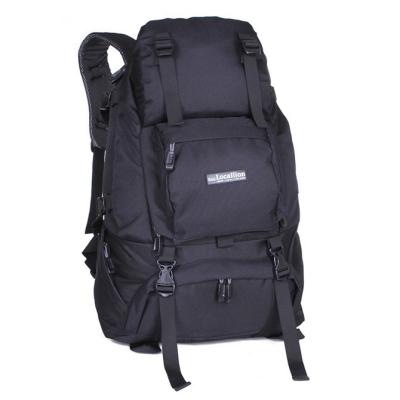 China Polyester Men Military Tactical Backpack , 60L Outdoor Sports Bag For Climbing for sale