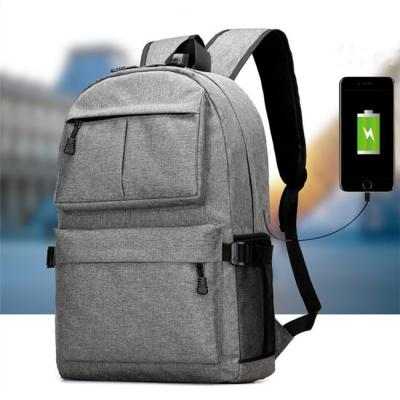 China Waterproof Oxford Men'S College Backpacks For Laptop  USB Charging Interface for sale