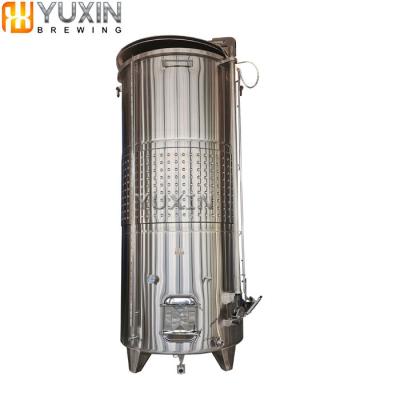 China Winery/vineyards/jacket grape wine cooling fermentation tank cidery/orchard capacity variable wine tank for sale