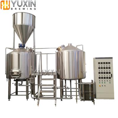 China food & Beverage factory competitive price second hand beer brewpub equipment for brewing project for sale