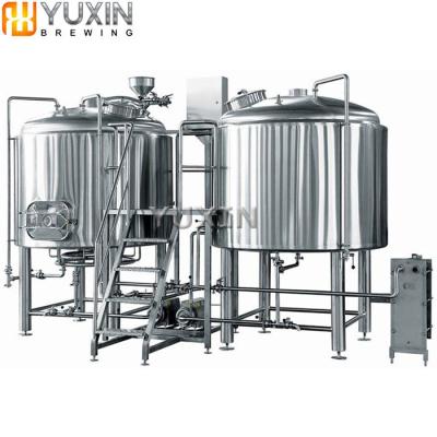 China food & Beverage Plant Microbrewery Equipment 10BBL Turnkey Beer Brewing for sale