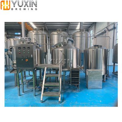 China Hotels Hotel Brewery 1000l Beer Equipment Brewery Plan For Sale for sale