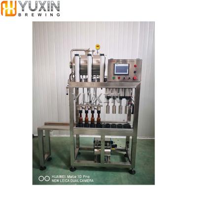 China 4heads 6heads 8heads Small Beverage Bottles Beer Bottle Filling Bottling Machine Price for sale