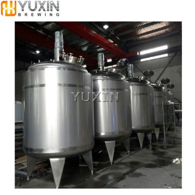 China Hotels Stainless Steel Milk Yogurt Mixing Fermentation Tank With Agitator for sale