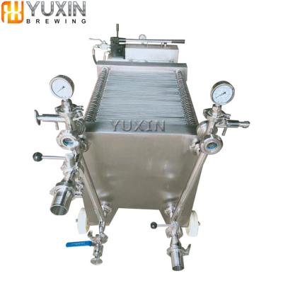 China Beer Wine Making Brewing Diatomite Wine Filtration Machine Beer Filter Equipment for sale