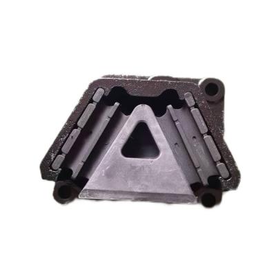 China Rubber and ion Good wear resistance, front left shock pad DZ96259590113 for Shaanxi Automobile Heavy Truck delong Aolong  Engine for sale