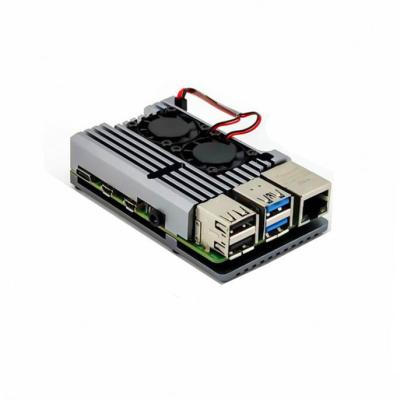 China Raspberry Pi 4 B Raspberry Pi 4 Case Model Fan for sale