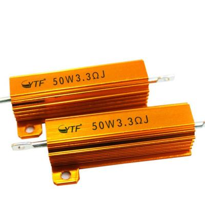 China High power resistor rx21 5w 6r8j wire wound resistor audio power high power chip audio resistor for sale