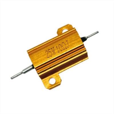 China 80w 20rj Ceramic Power Resistor 5w 20 Ohm 80w 20rj Power Resistor Braking Resistor 100r for sale