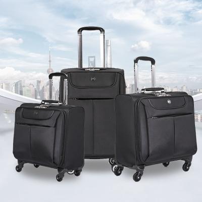 China Oxford Carry On Factory Wholesale Trolley Luggage Suitcase Design OEM Style 3pcs 4pcs Item Style 3pcs 4pcs Unisex Travel Luggage Set ODM for sale