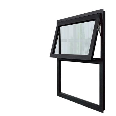 China AS2047 Swing Certificated Aluminum Window Awning Crank Window Non-thermal Break and Thermally Broken Frame for sale