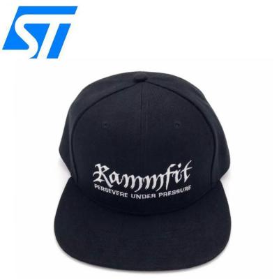 China Sports Trucker Embroidery 3D Brim Low MOQ Custom Baseball Hat COMMON Flat Custom Snapback Hat for sale