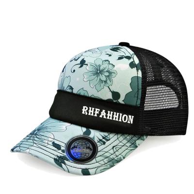 China COMMON Custom Digital Printing Custom Trucker Cap Printing Logo High Quality Trucker Hat for sale