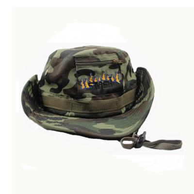 China Military Character Cotton Camouflage Camouflage Bucket Hat Fishing Bottom Cap Men's Wholesale Camouflage Bucket Hat Crown Camouflage Bucket Hats for sale