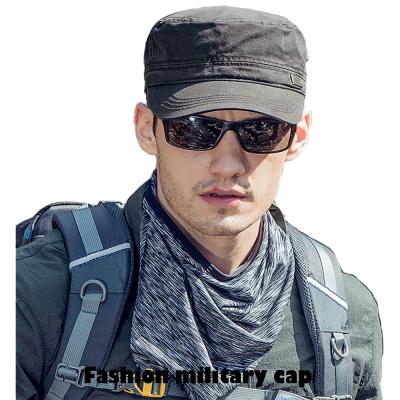 China Custom Hot Selling COMMON Flat Top Hat Army Plain Military Hat, Embroidery Army Military Hats Fashion Military Hat for sale