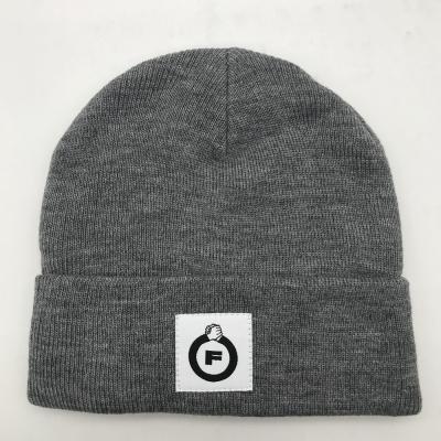 China JOINT Knitted Custom Beanie Hats With Custom Logos for sale